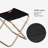 Aluminum Alloy Foldable Chiar(Easy Wild) - Naturexplore - Naturehike - NH17Z012-L - Black