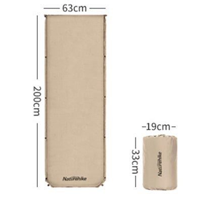 D03 Spliceable Self - inflating Mat - Naturexplore - Naturehike - NH20DZ003 -