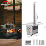 Icefield Ranger Desktop Firewood Stove - Naturexplore - Naturehike - CNK2300CW021 -