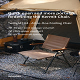 L04 quick-opening folding chair - Naturexplore - Naturehike - CNK2300JJ018 - Black