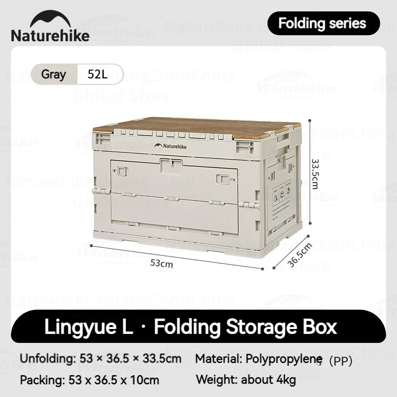 LingYue L Folding Storage Box - Naturexplore - Naturehike - CNK2450XB020 - L - 52L