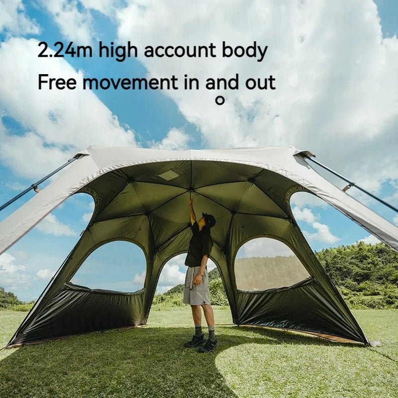Naturehike Hexagonal Awning Tent Quick Opening Canopy - Naturexplore - Naturehike - - Canopy