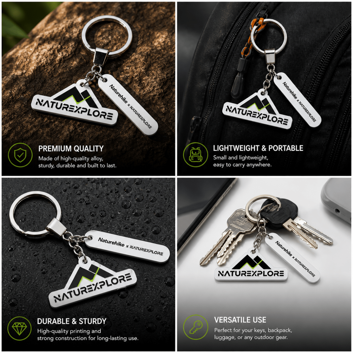 Naturexplore Acrylic Keychain - Naturexplore - Naturexplore - -
