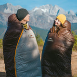 Snowbird Mummy Sleeping Bag - Naturexplore - Naturehike - CNK2550WS014 - SP400/Smoky brown/L