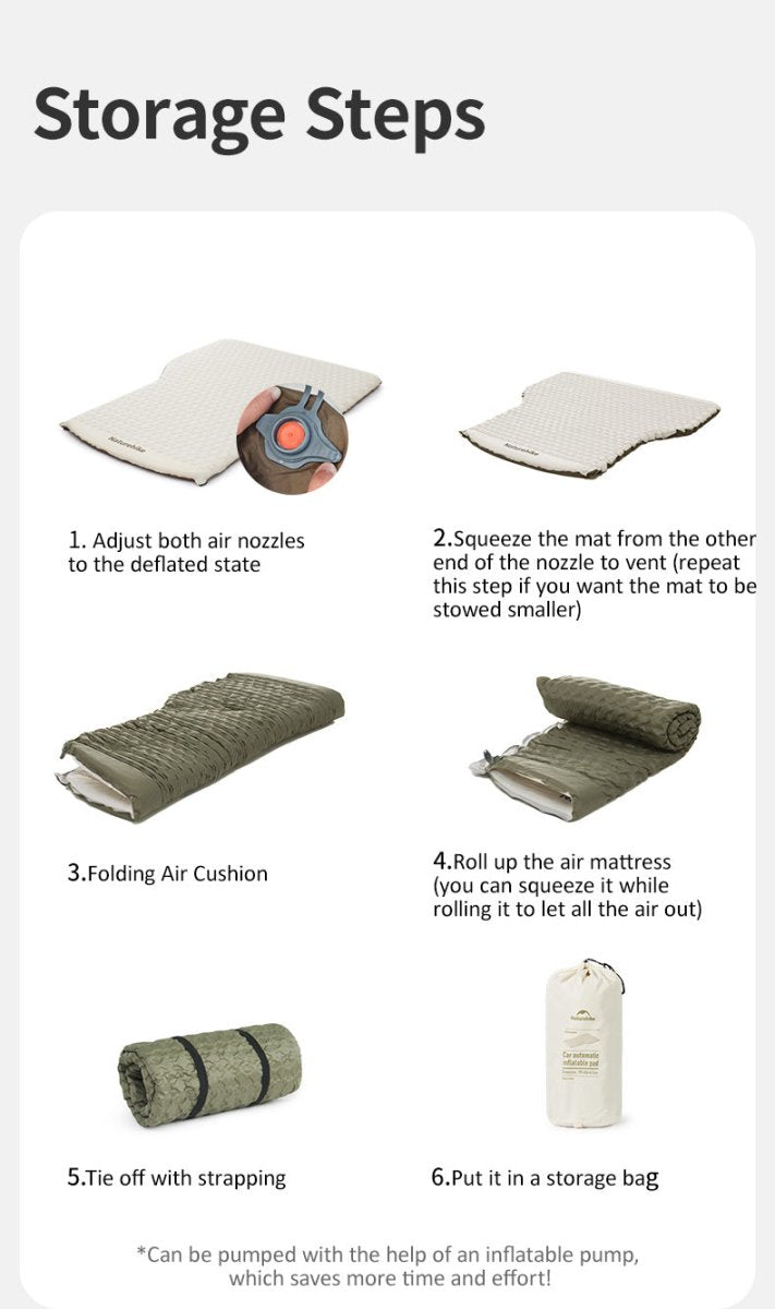 (Yugu) Car Automatic Inflatable Pad - Naturexplore - Naturehike - CNK2450WS010 -