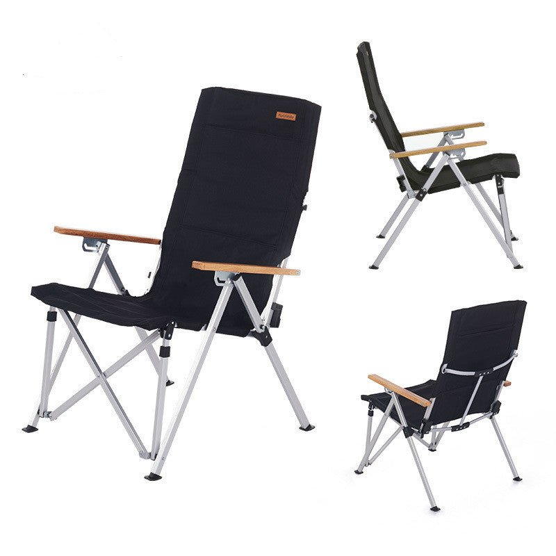 Aluminum alloy folding lying chair - Naturexplore - Naturehike - NH17T003-Y - Black