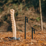 Cast steel ground pegs - Naturexplore - Naturehike - CNH22ZP018 - 20cm