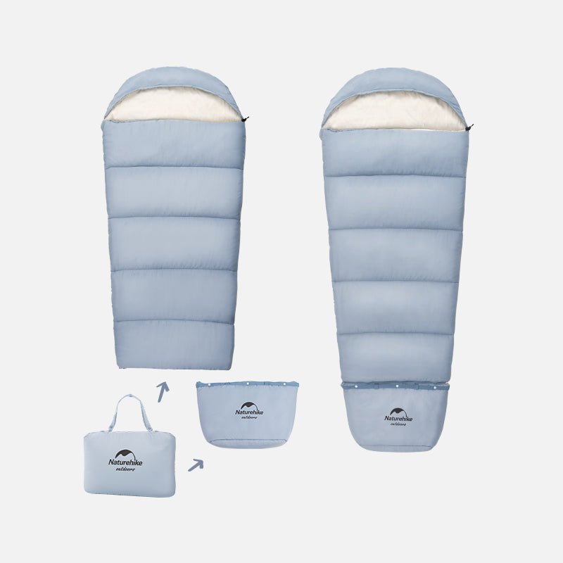 Children's growing sleeping bag - Naturexplore - Naturehike - NH21MSD01 - Brassica yellow