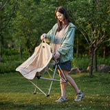 Gathering X-shaped chair (armrest version) - Naturexplore - Naturehike - CNH23JU13002 - Vine yellow