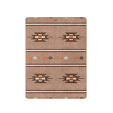 Geometric pattern wool blanket - Naturexplore - Naturehike - NH20FS036 - Dark coffee