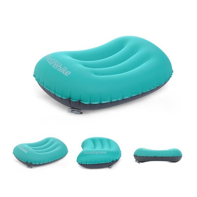 Lightweight TPU aeros inflatable pillow with new nozzle - Naturexplore - Naturehike - NH17T013-Z - Blue