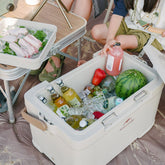 (LingDu 36H) Outdoor antibacterial cooler box - Naturexplore - Naturehike - CNK2300BS012 - Beige-22L