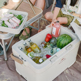 (LingDu 36H) Outdoor antibacterial cooler box - Naturexplore - Naturehike - CNK2300BS012 - Beige-22L