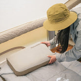 Memory Foam Comfort Square Pillow - Naturexplore - Naturehike - NH22ZT002 - Khaki