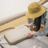 Memory Foam Comfort Square Pillow - Naturexplore - Naturehike - NH22ZT002 - Khaki
