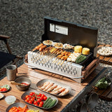 (MOYAN)Tabletop Travel BBQ Grill - Naturexplore - Naturehike - CNK2300CJ010 - Black