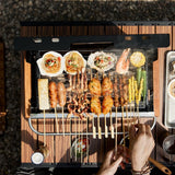 (MOYAN)Tabletop Travel BBQ Grill - Naturexplore - Naturehike - CNK2300CJ010 - Black