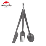 Naturehike Titanium cutlery set - Naturexplore - Naturehike - NH19T011-D -