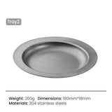 Stainless Steel Disc - Naturexplore - Naturehike - NH21SJ001 - Deep disc