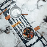 Stainless Steel Retro Camp Bowl - Naturexplore - Naturehike - NH21SJ002 - Camping life-300ml