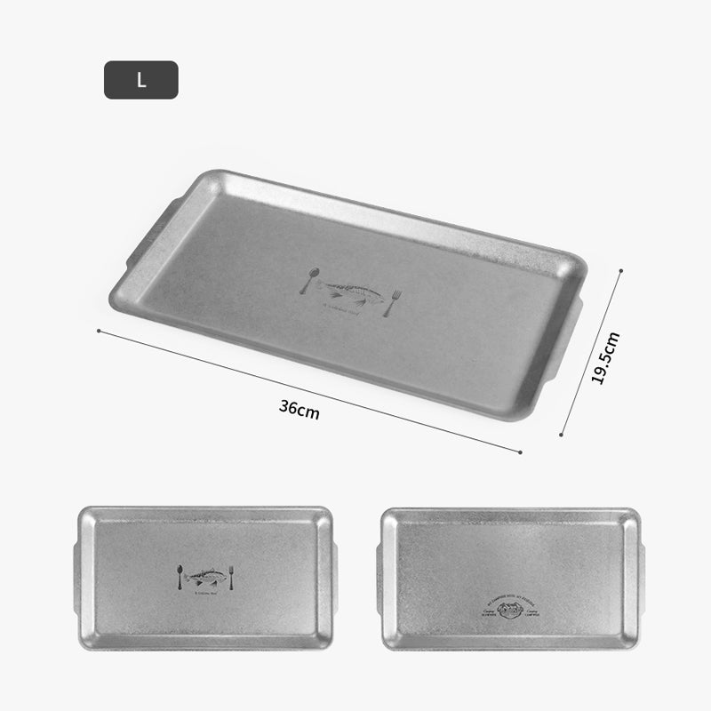 Stainless steel square tray - Naturexplore - Naturehike - CNH22CJ025 - Outdoor life