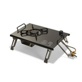 Tabletop Folding Single Head Gas Furnace fot IGT - Black - Naturexplore - Naturehike - NH20RJ001 -