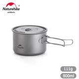 TDG01 outdoor Ti pot - Naturexplore - Naturehike - NH18T101-A - 800 ML