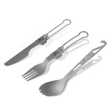 Titanium alloy outdoor travel folding tableware - Naturexplore - Naturehike - NH19C001-J - Fork