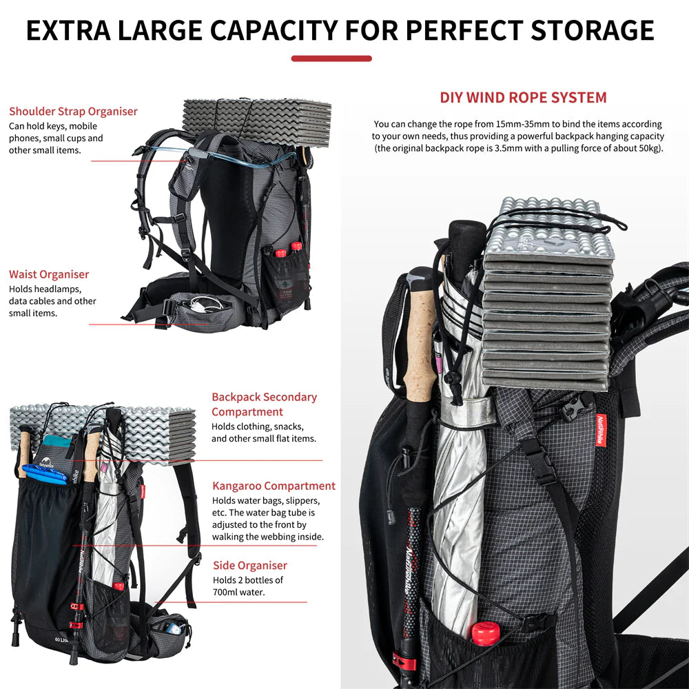 Naturehike Rock Hiking Backpack
