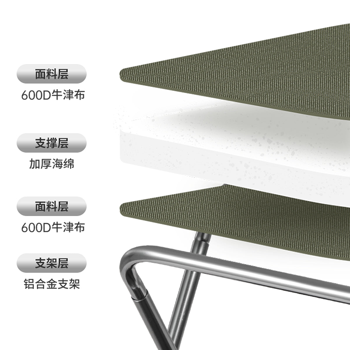 XL01 Ultra Light Folding Stool