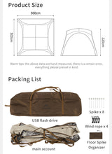 Naturehike Quick Open Canopy (Zipper Model)