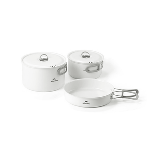 Ceramic Non-Stick Cookware Set (3–6 Person)