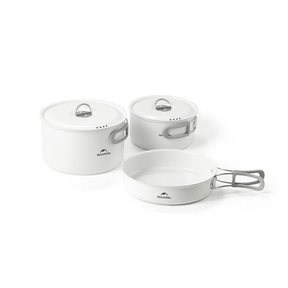 Ceramic Non - Stick Cookware Set (3–6 Person) - Naturexplore - Naturehike - CNK2450CF013 - 