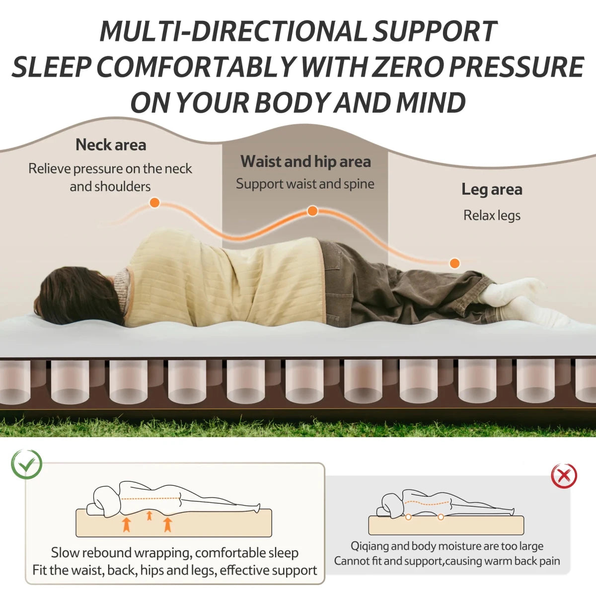 ChenJing C28 Built - in Pump Inflatable Bed - Naturexplore - Naturehike - CNK2550WS013-38-D - Double