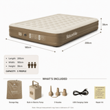 ChenJing C28 Built - in Pump Inflatable Bed - Naturexplore - Naturehike - CNK2550WS013-38-K - King