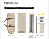 Cloud Skies Tarp (Aluminum pole) - Naturexplore - Naturehike - C2350WS010 - Q - Quadrilateral 450*292cm
