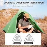 Cloud Up Base 2 Persons Tent 210T - Naturexplore - Naturehike - CNK2450WS032-B - Bud Green