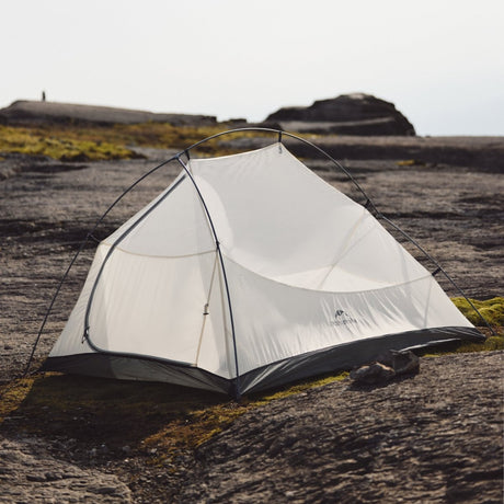 Cloud Up Pro 2 Person Ultralight Backpacking Tent - Naturexplore - Naturehike - CNK2350WS020-L - Light Gray 20D