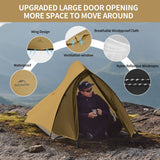 Cloud Up Pro 2 Persons Tent 20D - Naturexplore - Naturehike - CNK2350WS020 - A - Amber 20D
