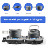 Double Burner Folding Gas Stove - Pre Order ETA 20/1/2026 - Naturexplore - Naturehike - NH22RJ003 - 