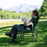 Folding Camping Director Chair with Side Table and Storage - Naturexplore - Naturehike -  - 
