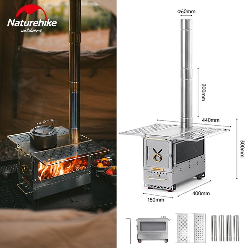 Icefield Ranger Desktop Firewood Stove - Naturexplore - Naturehike - CNK2300CW021 - 