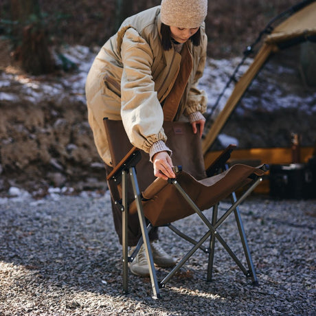 L04 quick-opening folding chair - Naturexplore - Naturehike - CNK2300JJ018 - Black