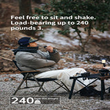 L04 quick-opening folding chair - Naturexplore - Naturehike - CNK2300JJ018 - Black