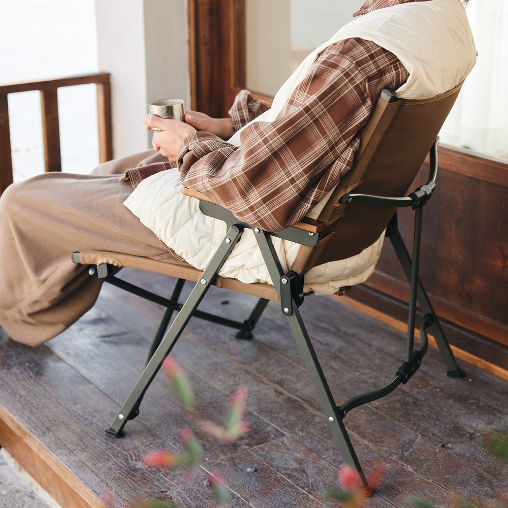 L04 quick-opening folding chair - Naturexplore - Naturehike - CNK2300JJ018 - Black