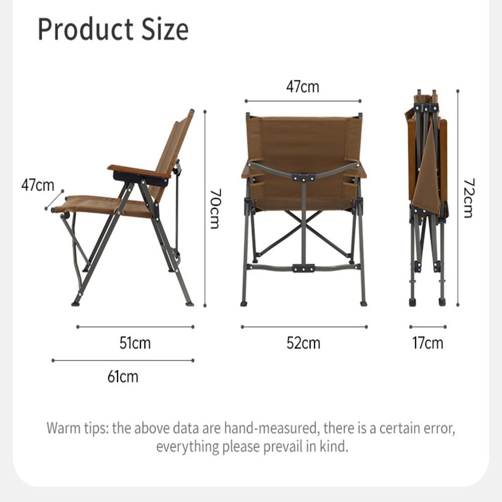 L04 quick-opening folding chair - Naturexplore - Naturehike - CNK2300JJ018 - Black