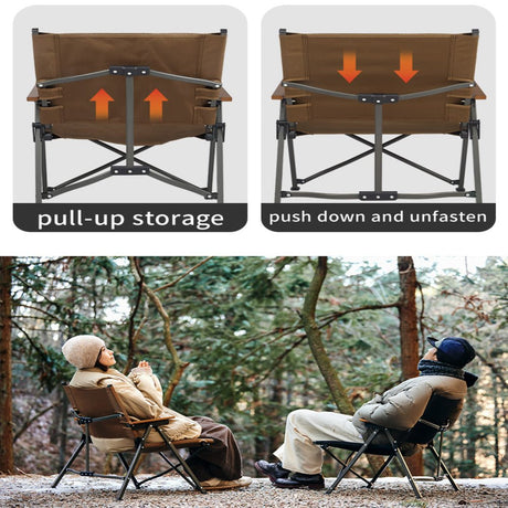 L04 quick-opening folding chair - Naturexplore - Naturehike - CNK2300JJ018 - Black