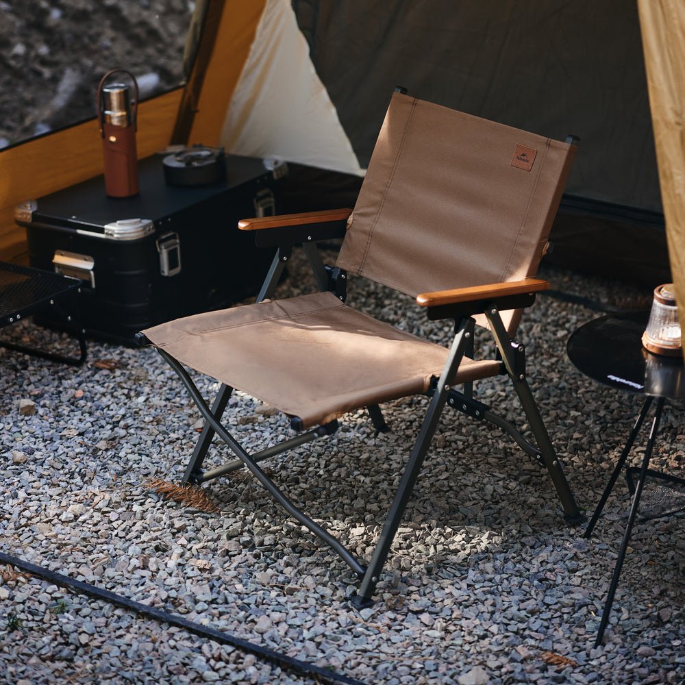 L04 quick-opening folding chair - Naturexplore - Naturehike - CNK2300JJ018 - Black