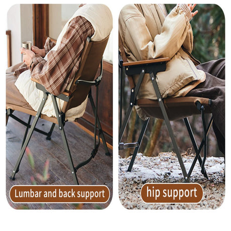 L04 quick-opening folding chair - Naturexplore - Naturehike - CNK2300JJ018 - Black