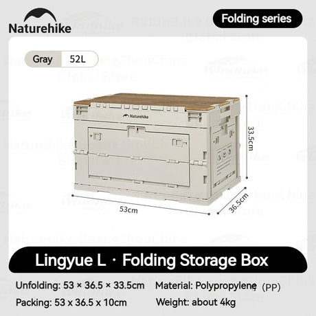 LingYue L Folding Storage Box - Naturexplore - Naturehike - CNK2450XB020 - L - 52L